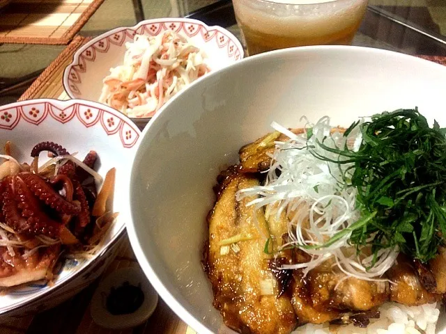 鰯の蒲焼丼|アニーさん