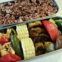 Snapdishの料理写真:旦那さん弁当|和子さん