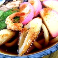 田舎の小さな丼＆うどんのお店♪地元の人しか知らないお店だけど、このおうどんが大好き♡|奈美さん