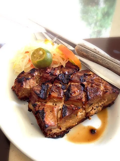 BBQ tuna belly|Yoku kuu kyaku daさん