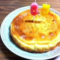 Snapdishの料理写真:ベイクドチーズケーキ|Mayura Yamamotoさん