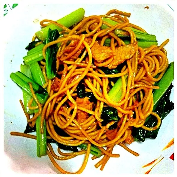 บะหมี่ผัด|p.さん