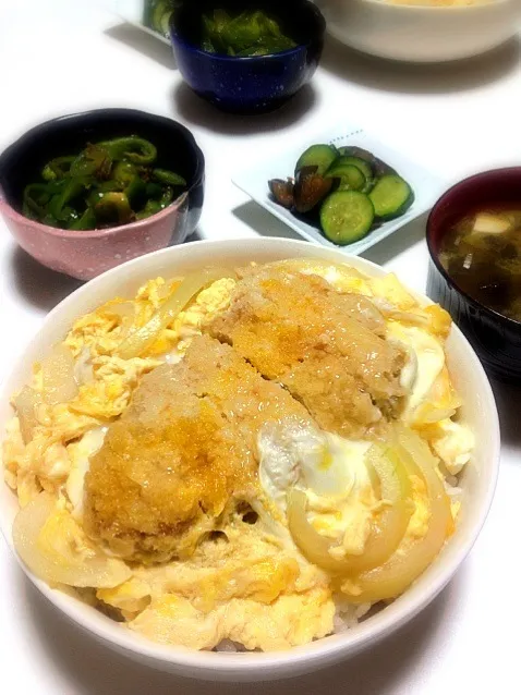 Snapdishの料理写真:大盛りカツ丼|凛さん