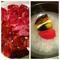 Snapdishの料理写真:焼肉。ココはかなりレベル高いんじゃない？|だいこんさん