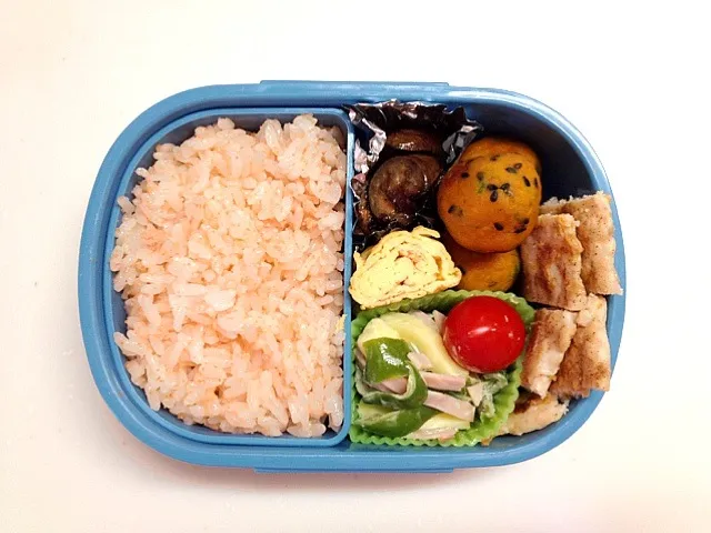 久々に☻手作り弁当|たきゃたさん