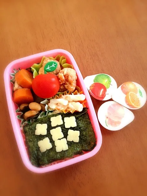 0824娘の学童弁当|しのぶーさん