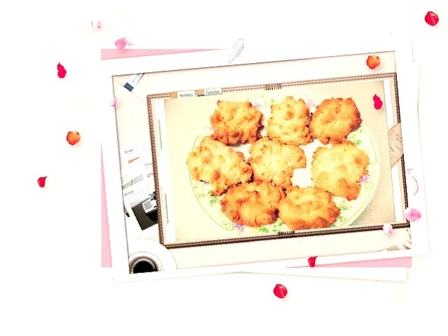 White chocolate coconut & macadamia nut cookies|wendy chenさん