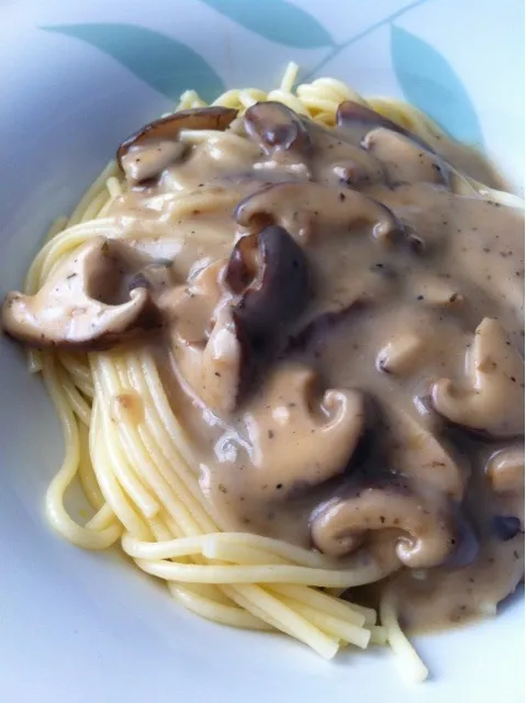 mushroom carbonara|manasi bhargavさん