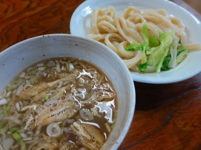 肉つけ冷やしうどんを頂きました。|momongatomoさん