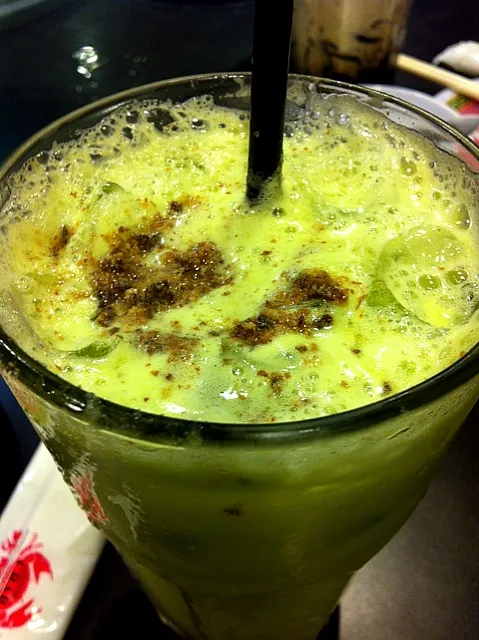 Snapdishの料理写真:Green Apple & Sour Plum Juice|AnnSeobieさん