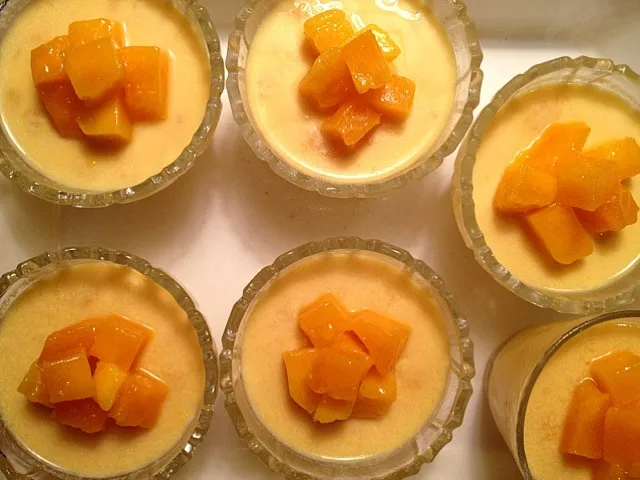 Mango puddings|ROYさん