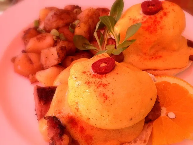 cajun eggs benedict|Junya Tanakaさん