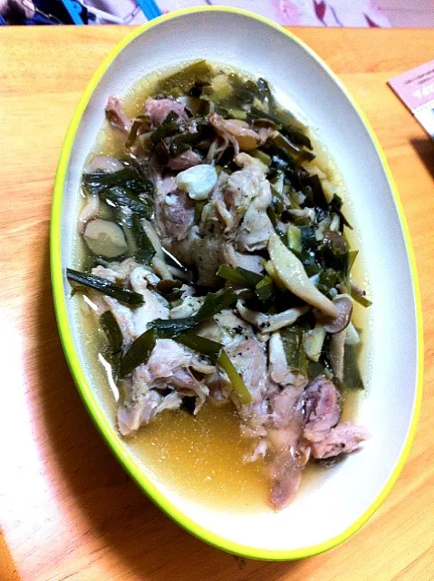 Snapdishの料理写真:なんちゃって参鶏湯|yokota naoyaさん