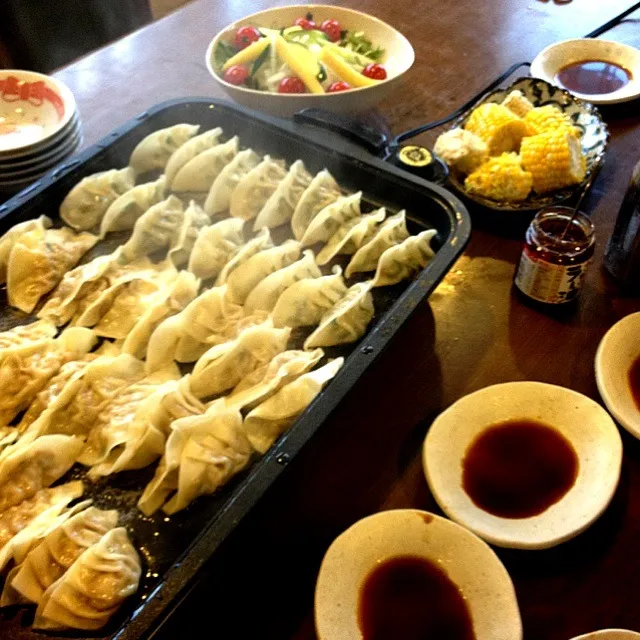 醤油麹入り餃子パーティー|natsu727さん