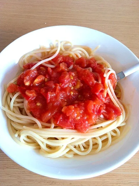 トマトの冷製パスタ|あやさん