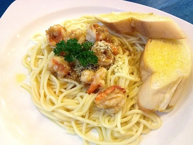 gambas pasta|ken miyahiraさん