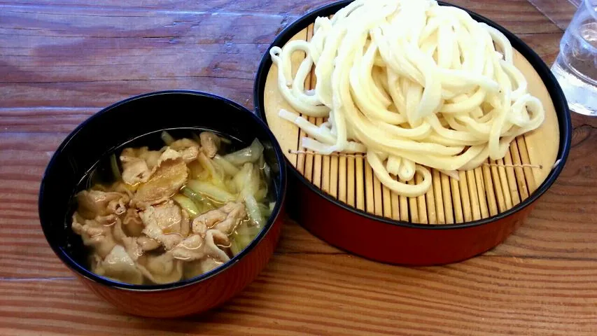 塩肉ねぎうどん|むぃさん