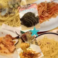 Snapdishの料理写真:パスタ集めましたっ！|LILYさん