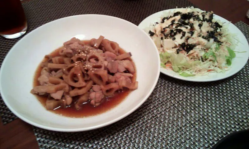 蓮根と鶏肉の煮物|浅子祐里耶さん