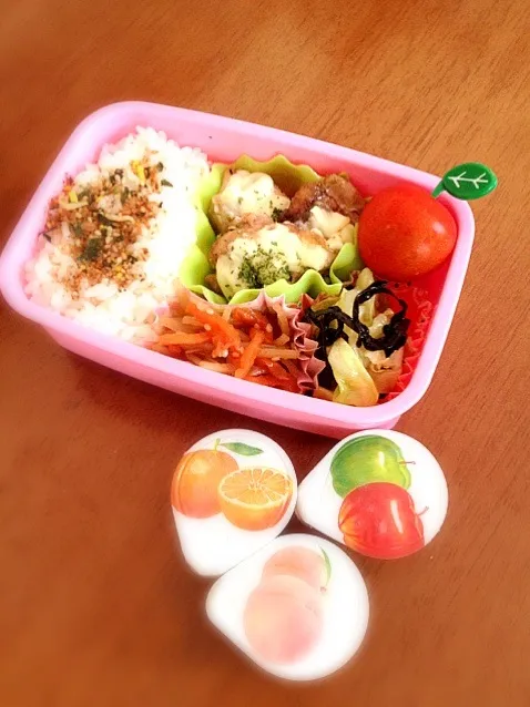 0828娘の学童弁当|しのぶーさん