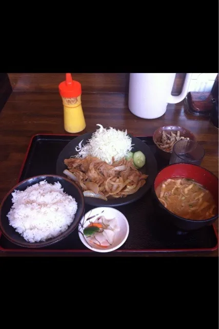 しょうが焼き定食|片田江 知彦さん