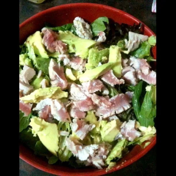 tuna avacado salad for dinner tonight😃 yumm|WHATYOUSEEISWHATYOUGET💋😜さん