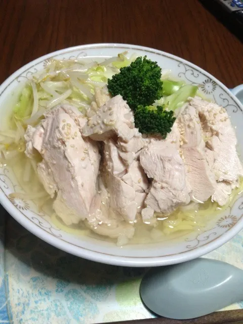 Snapdishの料理写真:鶏塩ラーメン|小島啓寿さん