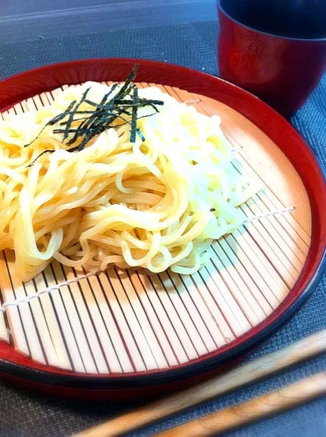 夜はサッパリざるラーメン♪♪|sayaka morimotoさん