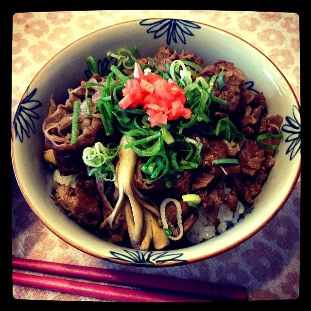 牛丼♡|かなこさん