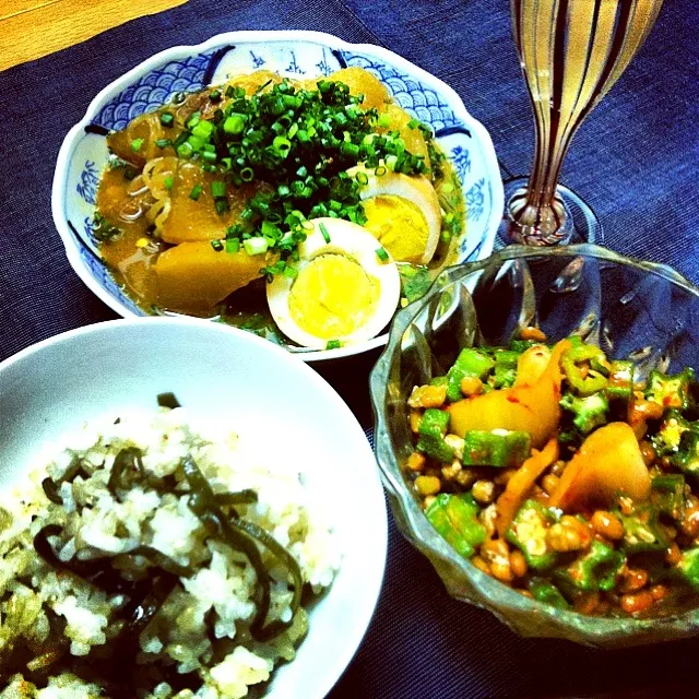 土手煮⁇ もどき…定食|tayukoさん