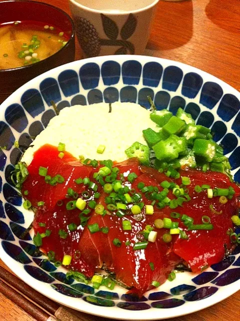 マグロとろろ丼|まりこさん