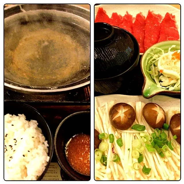 Beef shabu bento set|Nicholas Tayさん