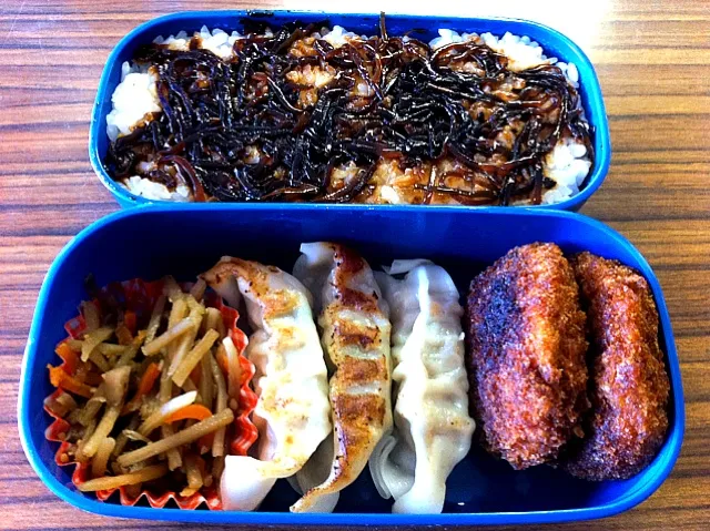 Snapdishの料理写真:8月31日 お弁当(^_−)−☆|よういちさん