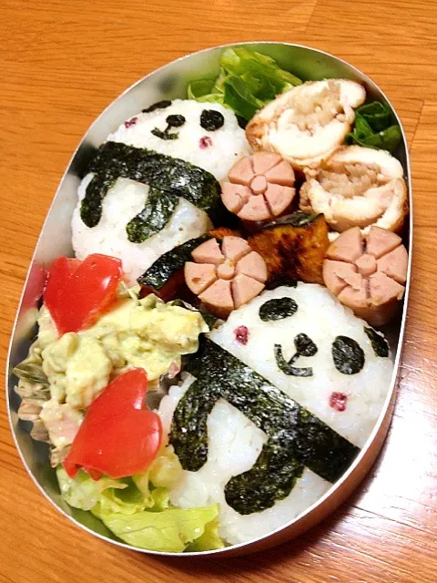 ♡パンダさん弁当♡|若松 みさとさん