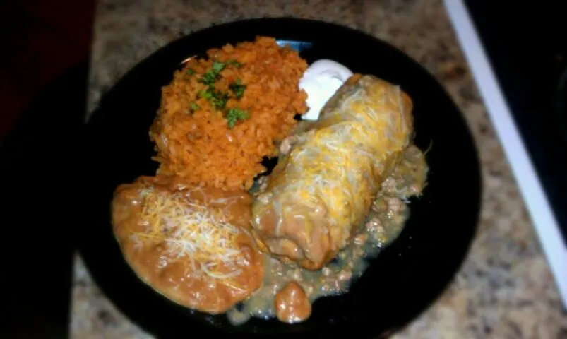 Deep Fried Bean Burritos - Enchilada Style, with Rice & Beans!|Tanya Fernandezさん