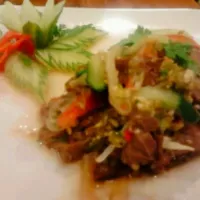 Grilled pork salad|Ying@_@Yingさん