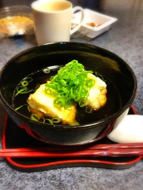 揚げ出し豆腐|ちかさん