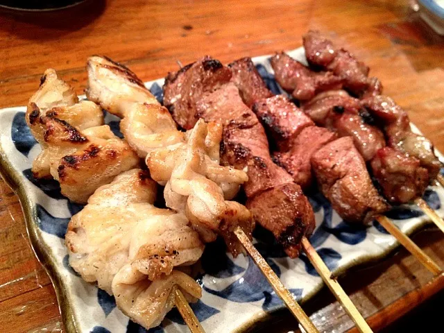 焼きとん シロ、レバー、カシラ|たまこっこさん