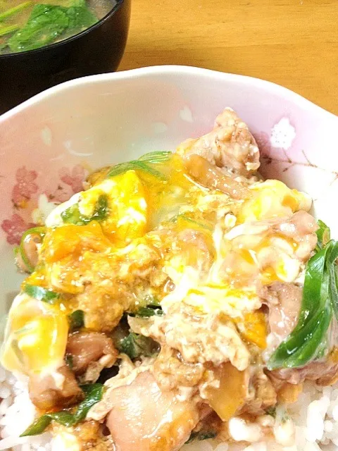 🎈卵トロトロ親子丼🎈|かほるんさん