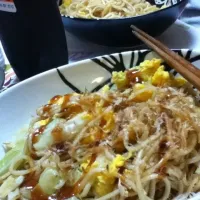 シンプル焼きうどん|漢の料理に定評があるキャシーさんだよさん