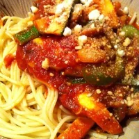 veggie spaghetti|kayla denovaさん