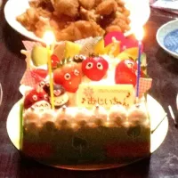 Snapdishの料理写真:じいじ、お誕生日おめでとう|メイさん