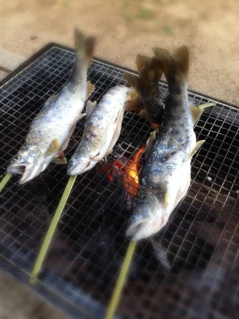 BBQでやまめ！！|みなさん