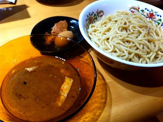 ドリルマンつけ麺|ほるもにあまんたろうさん