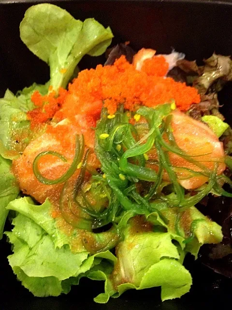 salmon salad|Nattさん