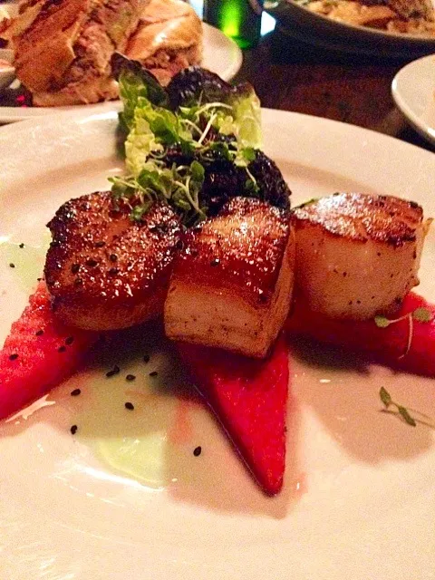 scallops with watermelon at rico's int'l|lanchi bombalierさん