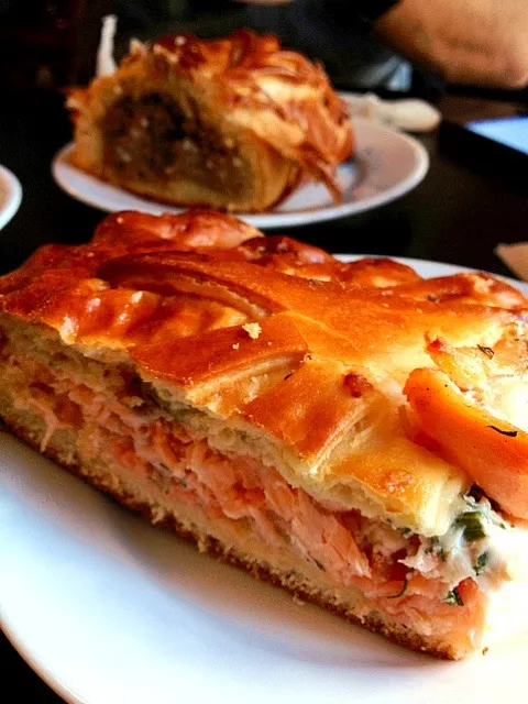 salmon pie at stolle|lanchi bombalierさん