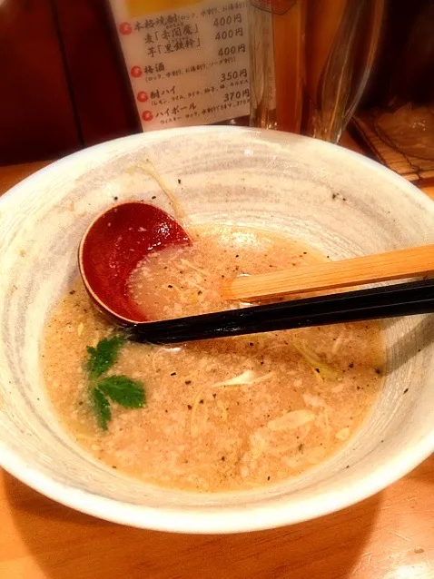 梅魚介塩、食後！(⌒-⌒; )|けんじさん