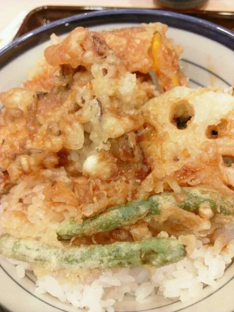 てんやの野菜天丼|まぐろさん