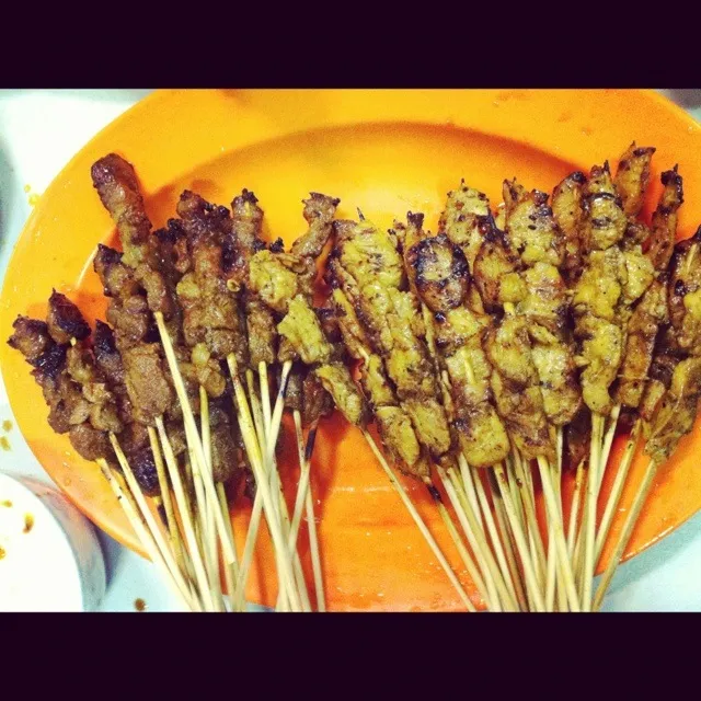 lamb & chicken satay|Darren Loさん